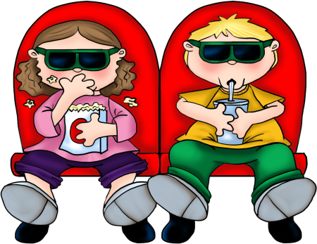 Кинотеатр клипарт для детей