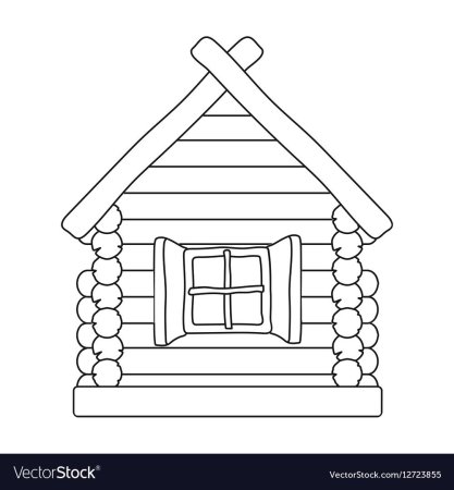 Бревенчатая стена