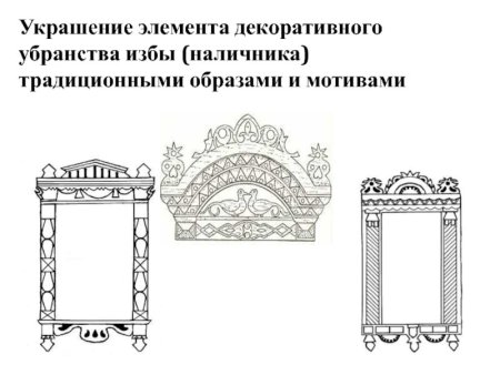 Наличники рисунок