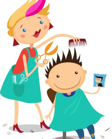 Планировка парикмахерской детской