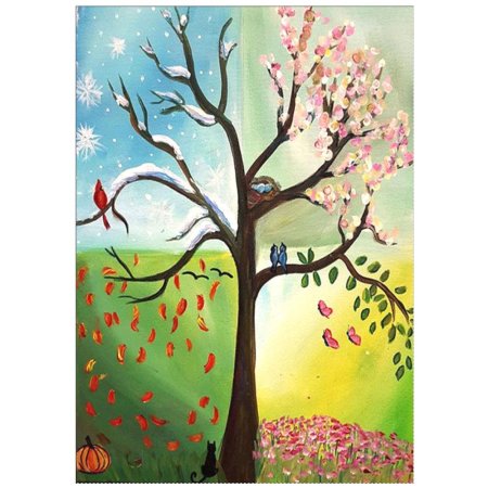 Дерево четыре сезона