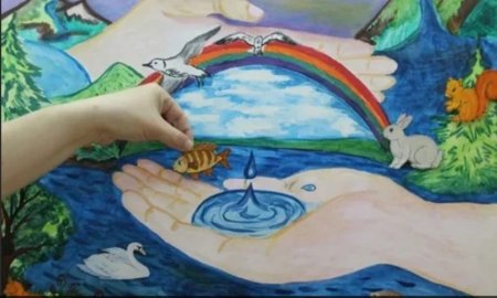 Рисование на тему вода