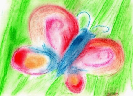 Рисование пастелью в детском саду