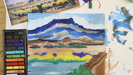 Рисование пастелью в ДОУ