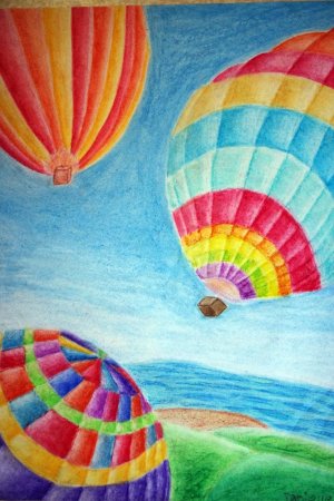 Рисование пастелью для детей