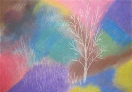 Рисование сухой пастелью для начинающих