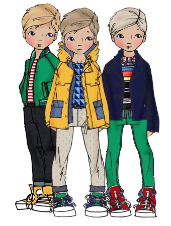 Мальчик мультяшка