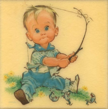 Мальчик мультяшный