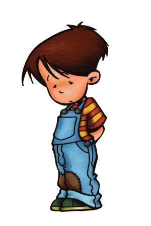 Мальчик и девочка мультяшные