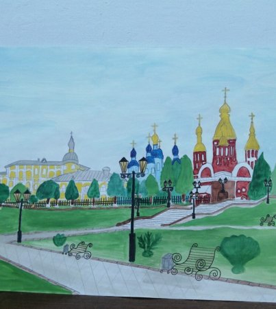 Город рисунок