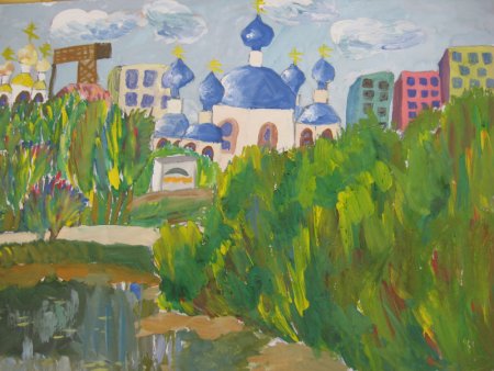 Рисование города Тамбова