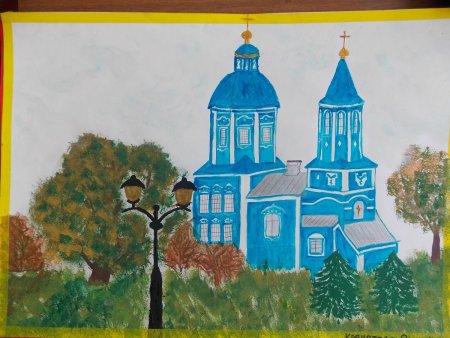Достопримечательности Тамбова рисунки детей