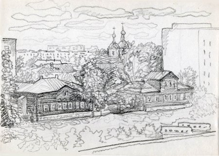 Зарисовки зданий Тамбов