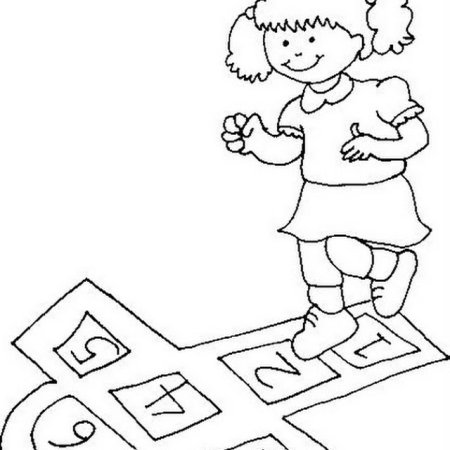 Развивающие игры на асфальте