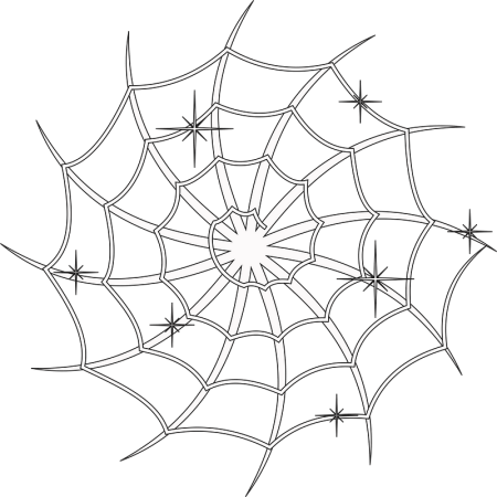 Паутинка рисунок