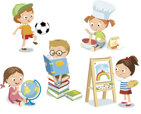 Увлечения иллюстрация