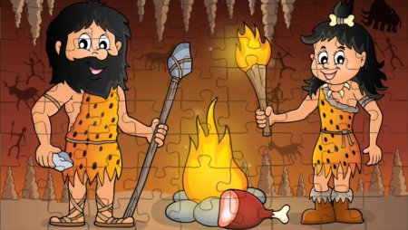 Первобытный человек для детей