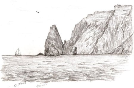 Гора-верблюд в рисунках детей