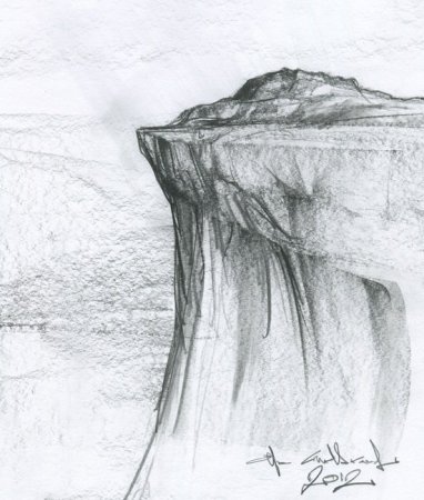 Рисование скал