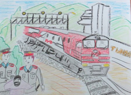 Железнодорожные профессии для детей