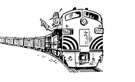 Железнодорожные профессии для детей