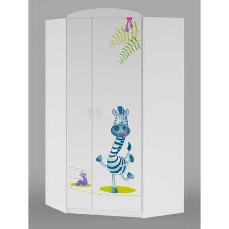 Детский шкаф джунгли двухдверный