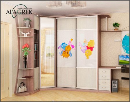 Детские угловые шкафы