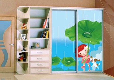 Шкаф купе в детскую