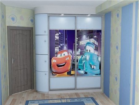 Детский шкаф купе для мальчика