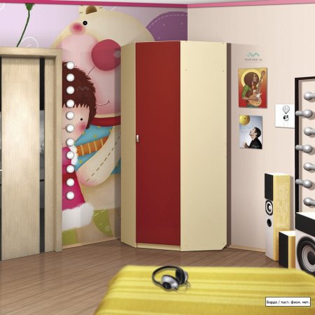 Угловой шкаф Юниор 2