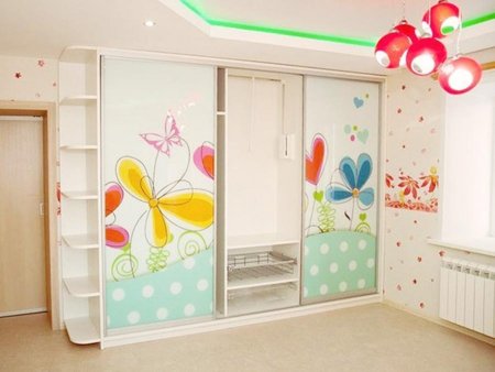 Шкаф купе в детскую