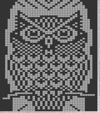 Жаккард Сова