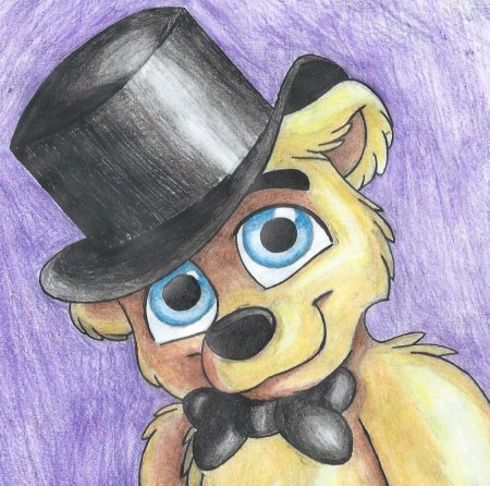 Голден Фредди мультяшный