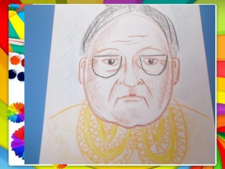 Детские рисунки бабушки