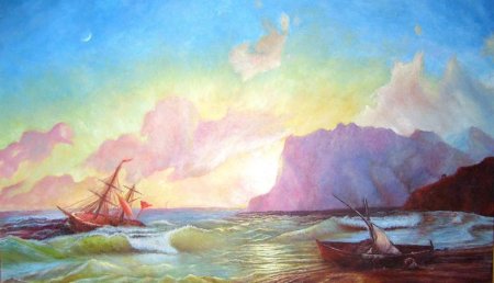 Картины Айвазовского Колумб