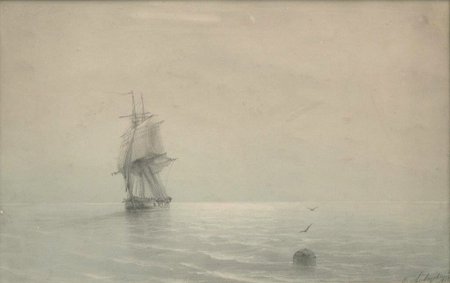 Картина Айвазовского девятый вал буря