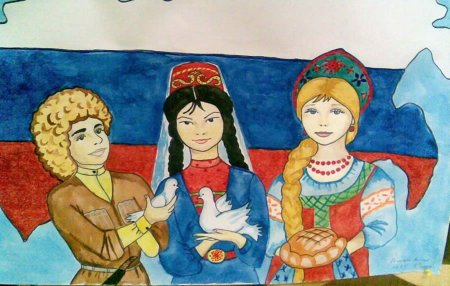 День народного единства рисунки