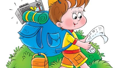 Путешественник мультяшный