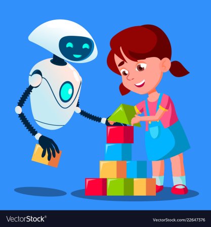 Робот помощник раскраска