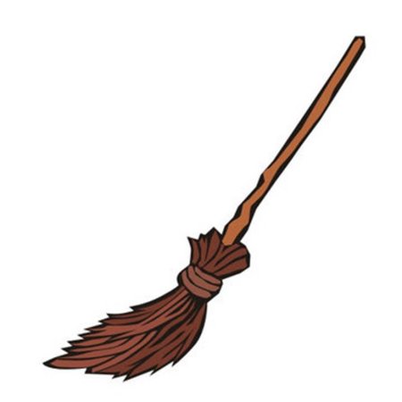 Баба Яга на метле