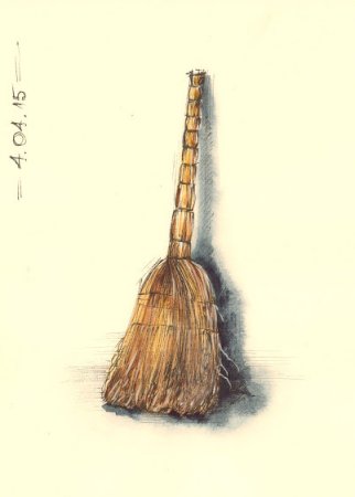 Нарисовать веник