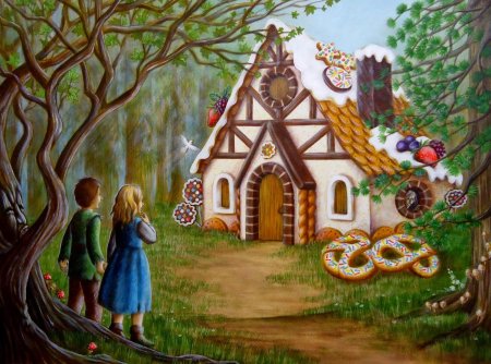 Пряничный домик Гензель и Гретель
