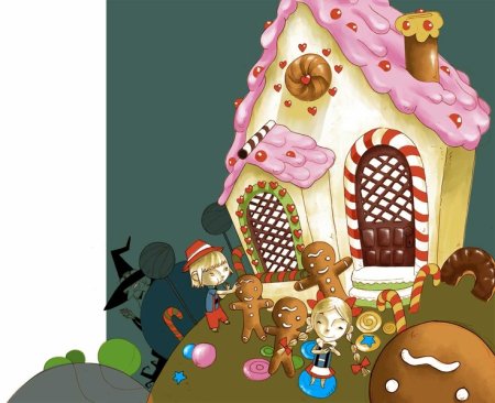 Пряничный домик Гензель и Гретель