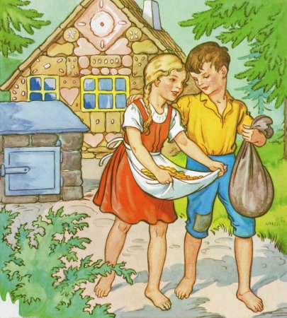 Гензель и Гретель сказка братьев Гримм