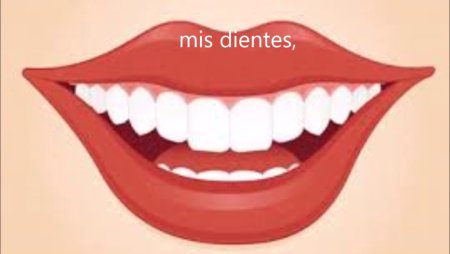 Рот с зубами крупными для детей