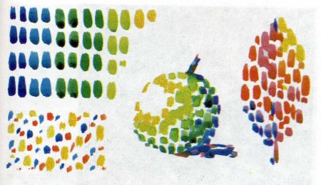 Техники рисования мазками