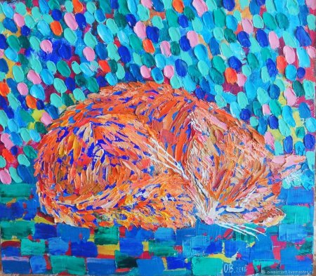 Рисование мазками для детей