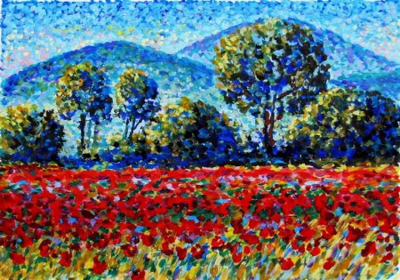 Рисование гуашью