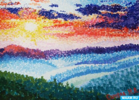 Живопись детские работы