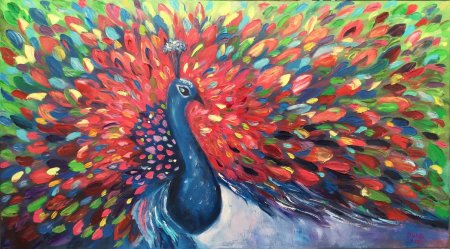 Рисование мазками для детей